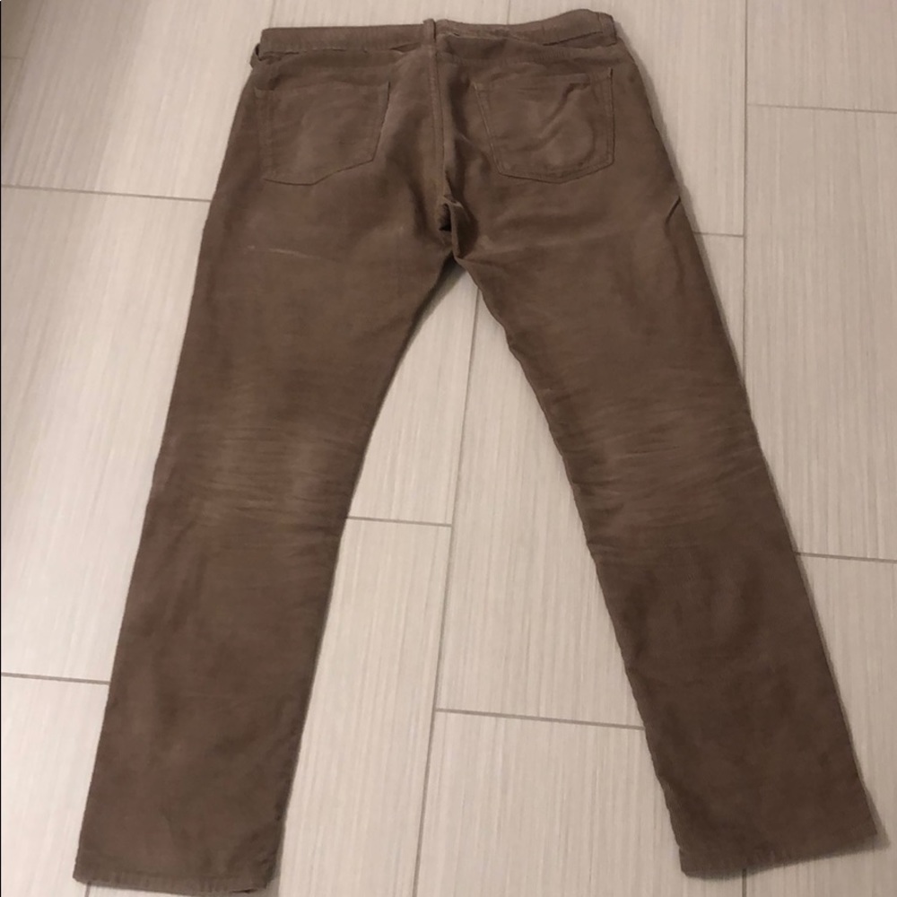 JCrew 484 Corduroy 32W 32L tan khaki